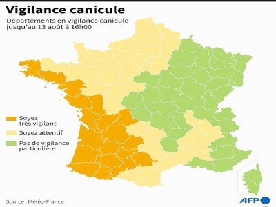 Vigilance canicule - [AFP]