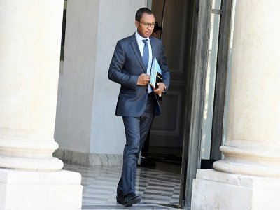 Le ministre de l'Education nationale Pap Ndiaye quitte l'Elysée après le conseil des ministres, le 29 juillet 2022 à Paris - Alain JOCARD [AFP]