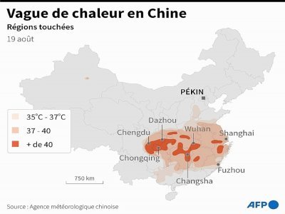 Vague de chaleur en Chine - Laurence CHU [AFP]