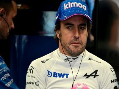 L'Espagnol Fernando Alonso (Alpine) lors des essais libres du GP des Pays-Bas, le 2 septembre 2022 à Zandvoort - ANDREJ ISAKOVIC [AFP]