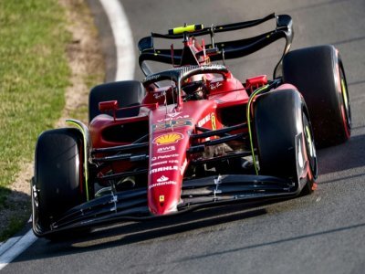 L'Espagnol Carlos Sainz (Ferrari) lors des essais libres du GP des Pays-Bas, le 2 septembre 2022 à Zandvoort - Kenzo TRIBOUILLARD [AFP]