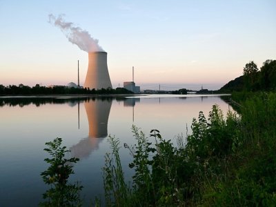 La centrale nucléaire d'Esssenbach, en Allemagne, le 3 août 2022 - Christof STACHE [AFP/Archives]