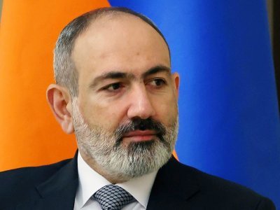 le Premier ministre arménien Nikol Pachinian, le 19 avril 2022 à Novo-Ogaryovo, près de Moscou - Vyacheslav Prokofyev, Vyacheslav PROKOFYEV [POOL/AFP/Archives]