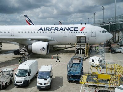 Un avion d'Air France sur le tarmac de l'aéroport Roissy-Charles de Gaulle (France), le 8 septembre 2022 - Chris Delmas [AFP]