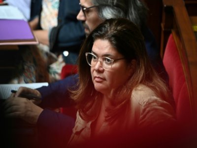 La députée Raquel Garrido, membre de la Nupes et de LFI, le 2 août 2022 à l'Assemblée nationale, à Paris - Alain JOCARD [AFP/Archives]