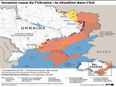 Invasion russe de l'Ukraine : la situation dans l'Est - [AFP]