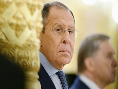Le ministre des Affaires étrangères Sergueï Lavrov à Moscou, le 20 septembre 2022 - Pavel BEDNYAKOV [SPUTNIK/AFP/Archives]