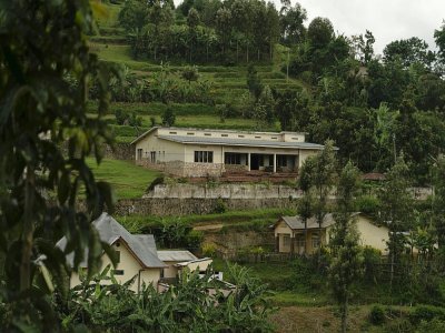 L'ancienne maison de Félicien Kabuga, le 16 septembre 2022 dans le district de Gicumbi, à Nyange, au Rwanda - Mariam Kone [AFP/Archives]