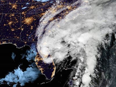 La tempête tropicale Ian vue depuis le ciel, le 29 septembre 2022 - Jose ROMERO [NOAA/RAMMB/AFP]