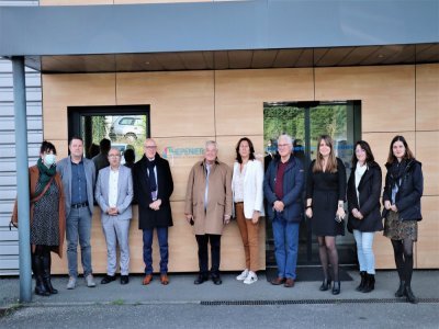 L'ensemble des acteurs ayant travaillé à la mise en place de la POEC se sont réunis pour faire le point sur cette mesure, à Saint-Langis-lès-Mortagne.