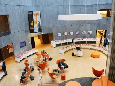 La bibliothèque Niemeyer et son architecture originales ont été visitées par 70 délégations de villes qui souhaitent s'inspirer du Havre.