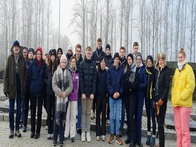 Au total, 22 élèves du lycée agricole de Sées ont participé au voyage à Auschwitz.