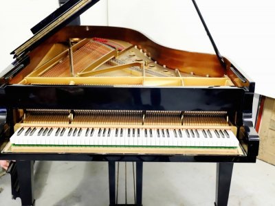 Ce piano à queue Steinway B211 pourrait être l'une des sensations du week-end. Il est estimé entre 15 000 et 18 000 €. - Hôtel des ventes de Bayeux