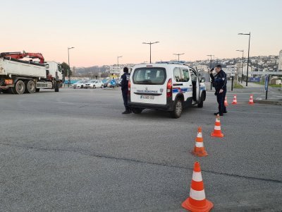 Au croisement des boulevards de Leningrad et de Graville, la circulation était plutôt fluide vers 8 h 30.