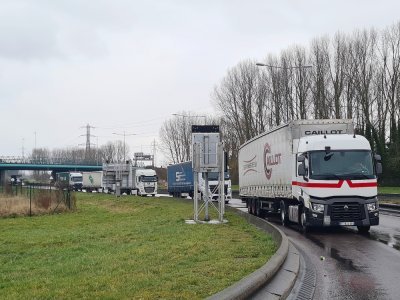 Les transporteurs routiers ont été moins surpris que lors des blocages du 7 février.