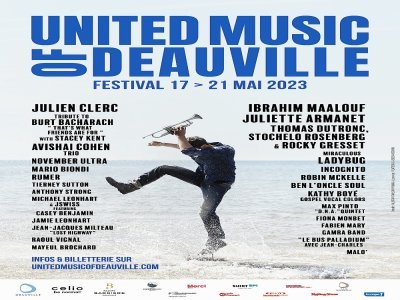 Affiche Officielle United Music Of Deauville - Rodolphe de la Croix