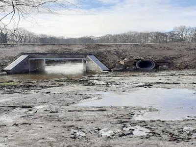 Le passage pour l'eau est maintenant plus large. - Département de la Manche