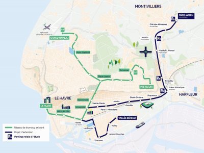 Quatre parkings relais sont à l'étude. - Le Havre Seine Métropole