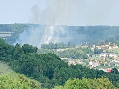 Cette photo a été prise par un habitant du territoire et postée sur les réseaux sociaux. - Krystof Breeves