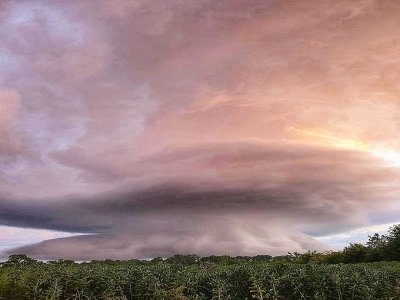 Ce type de nuage serait une conséquence du différentiel de chaleur entre l'altitude et les sols. - Météo Basse-Normandie