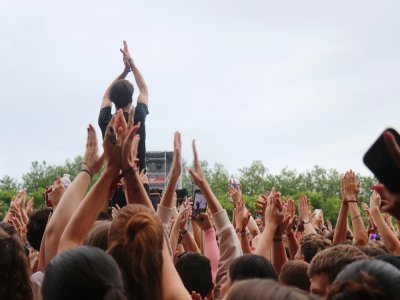 Il y a eu bon nombre de clappings improvisés durant ces cinq jours au festival Beauregard.