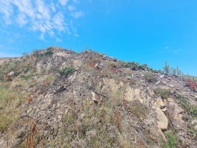 Un paysage toujours abîmé un an après.