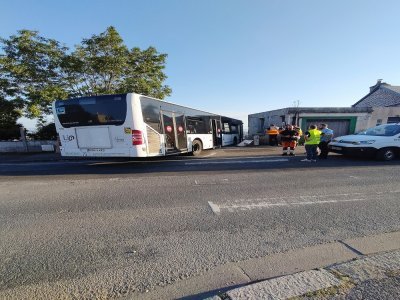 Le conducteur du bus a été choqué. - Sdis 76