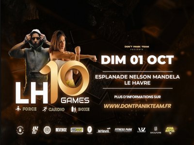 L'affiche officielle des LH 10 Games.