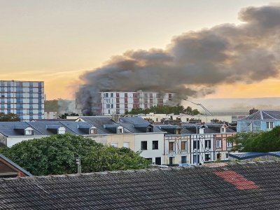 Samedi 30 septembre, vers 18 heures, début de l'incendie. - Amélie Da Silva