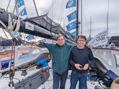 Après la Transat, Stéphane Hunot et Benoit Lequin visent un tour du monde, en 2025.
