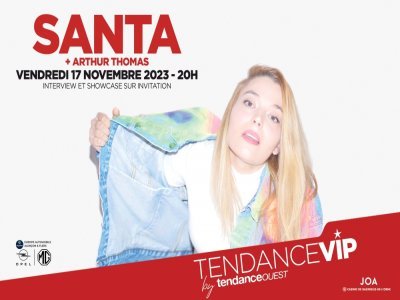Santa sera en concert exceptionnel ce vendredi avec Tendance Ouest.