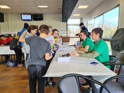 Valentin Gondouin a lui aussi pu rencontrer son public.