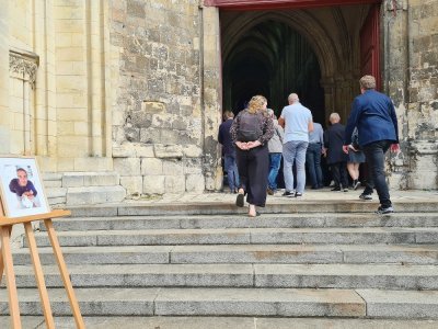 Les obsèques de Stéphane Vitel se sont tenues à la cathédrale de Lisieux le 24 août 2023.