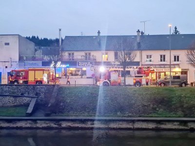 Les pompiers sont intervenus mardi 13 février au restaurant Killian, à Saint-Lô.