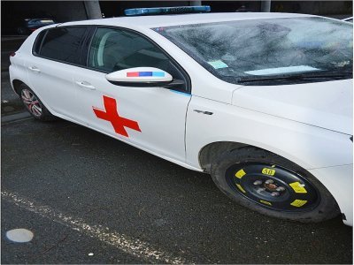 Le voleur avait déjà dérobé une ambulance et une voiture de la police municipale. - Police nationale de la Manche