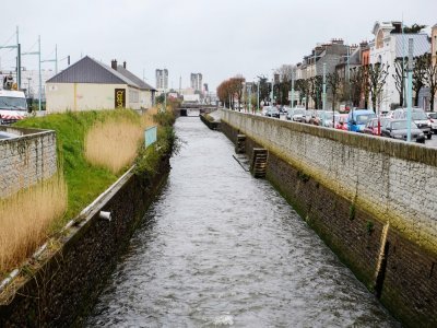 Une sécurisation des rives de la Divette a été réalisée près de l'avenue de Paris à Cherbourg. - Agglo du Cotentin
