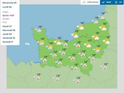 Des orages sont attendus lundi 6 mai. - Météo France