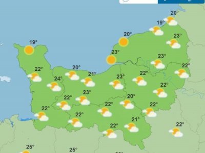 Ce samedi 11 mai sera possiblement la plus belle journée en Normandie. - Capture d'écran Météo France