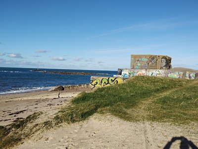 Il est possible d'accéder aux blockhaus encore aujourd'hui.