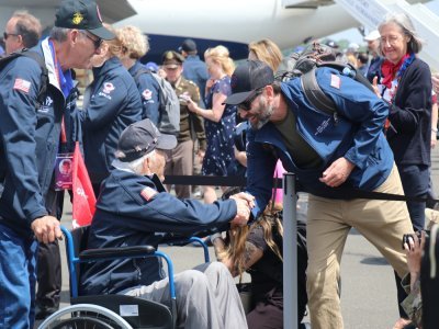 Les vétérans entament une semaine très chargée, et devraient repartir de Normandie seulement le 12 juin.