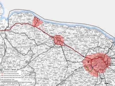 Les zones perturbées à partir de 14 heures.