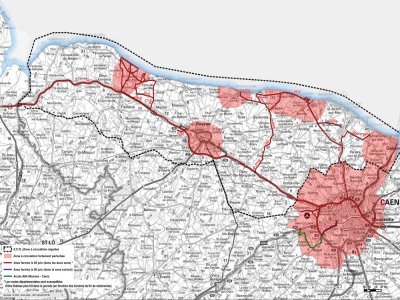 Les zones perturbées dès 6 heures du matin.