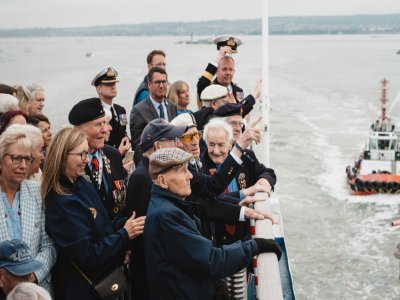 Ce sont en tout 29 vétérans qui ont pris part à ce voyage sur les eaux. - Jess Breheret