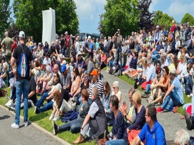 Le public a assisté nombreux à ce concert.