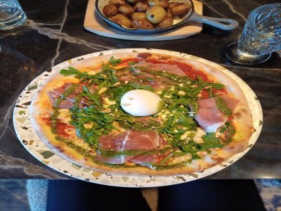 La pizza Di Rucola.