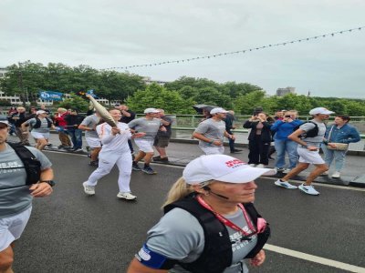 Elise Russis, perchiste, revient d'un record de 4m4 au stade sottevillais jeudi 4 juillet lors du meeting de Sotteville-lès-Rouen.