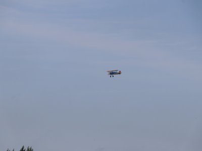 Le spectacle a commencé par la présentation de différents avions d'époque.