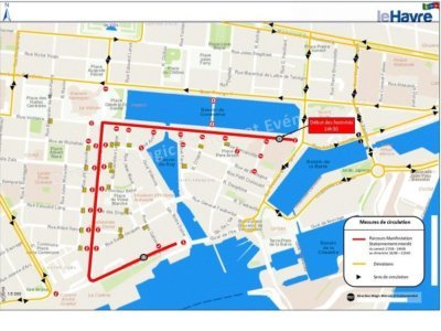 Parcours du Corsiflor 2024.