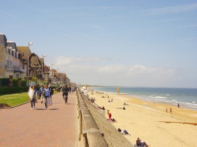 La promenade Marcel Proust à Cabourg.