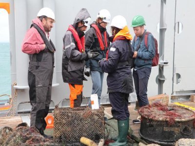 Une fois les objets sortis de l'eau, ils étaient recensés et étudiés par des équipes de scientifiques.